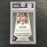 2017-18 Panini Prizm #143 Allen Crabbe Signed Card AUTO PSA Slabbed Trailblazers