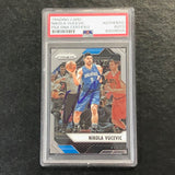 2016-17 Panini Prizm #142 Nikola Vucevic  Signed Card AUTO PSA Slabbed Magic