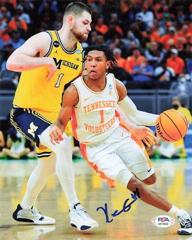 KENNEDY CHANDLER signed 8x10 photo PSA/DNA Tennessee Volunteers Autographed