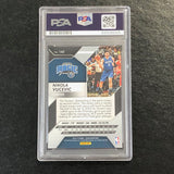 2016-17 Panini Prizm #142 Nikola Vucevic  Signed Card AUTO PSA Slabbed Magic