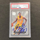 2012-13 Panini Totally Certified #178 Ramon Sessions Signed AUTO PSA Slabbed Lakers