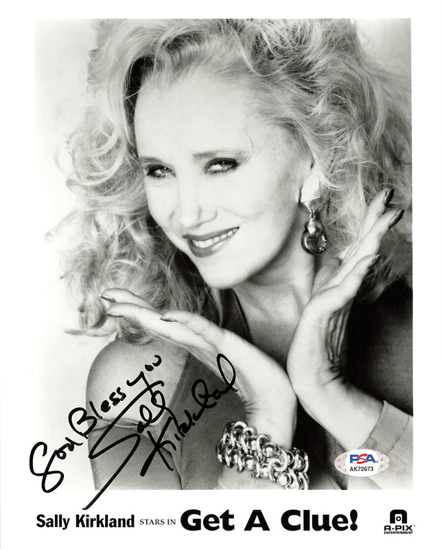 SALLY KIRKLAND signed 8x10 photo PSA/DNA Autographed Andy Warhol