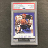 2012-13 Panini Basketball #214 Isaiah Thomas Signed Card AUTO PSA Slabbed RC Kings