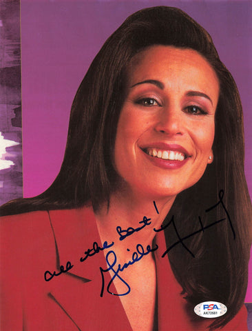 GISELLE FERNANDEZ signed 8x10 photo PSA/DNA Television Anchor Autographed