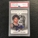 2017-18 Donruss Rookie Kings #22 Jarrett Allen Signed Card AUTO 10 PSA Slabbed RC Nets