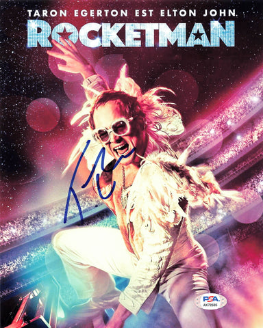 TARON EGERTON signed 8x10 photo PSA/DNA Autographed Rocketman