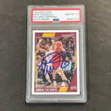 2016-17 Panini NBA Hoops #20 Mike Dunleavy Signed Card PSA/DNA Slabbed Cavs