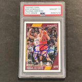 2016-17 Panini NBA Hoops #20 Mike Dunleavy Signed Card PSA/DNA Slabbed Cavs