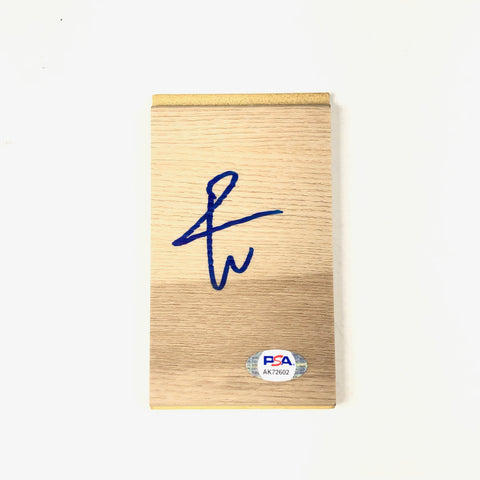 PATRICK WILLIAMS Signed Floorboard PSA/DNA Chicago Bulls Autographed