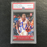 2013-14 Panini Basketball #193 Isaiah Canaan Signed Card AUTO 10 PSA Slabbed RC Rockets