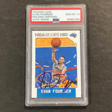 2015 Panini NBA Hoops #11 Evan Fournier Signed Card AUTO 10 PSA Slabbed