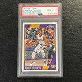 2016-17 NBA Hoops #70 D'Angelo Russell Signed Card AUTO 10 PSA Slabbed Lakers