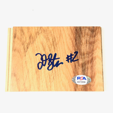 D.J. STEWARD Signed Floorboard PSA/DNA Autographed Duke Blue Devils