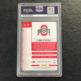 2016 Contenders Draft Picks Season Ticket #19 D'Angelo Russell Signed Card AUTO 10 PSA Slabbed Ohio State