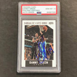 2015-16 NBA Hoops #247 Danny Green Signed Card AUTO 10 PSA Slabbed Spurs