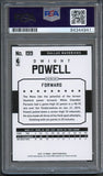 2015-16 NBA Hoops #199 Dwight Powell Card AUTO 10 PSA Slabbed Mavericks