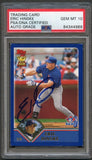 2003 Topps #40 Eric Hinske Signed Card PSA/DNA Slabbed Autographed AUTO 10