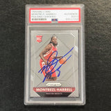 2015-16 Panini Prizm #331 Montrezl Harrell Signed Card AUTO PSA Slabbed RC Rockets