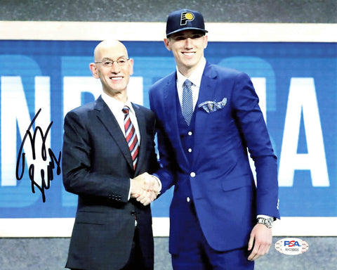 TJ Leaf Signed 8x10 Photo PSA/DNA Indiana Pacers Autographed UCLA Bruins