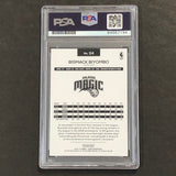 2016-17 NBA Hoops #114 Bismack Biyombo Signed Card AUTO GRADE 10 PSA Slabbed Magic