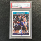 2017-18 NBA Hoops #75 Frank Kaminsky Signed Card AUTO PSA Slabbed Hornets