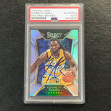 2014-15 Panini Select Holo #62 Kenneth Faried Signed AUTO PSA Slabbed Nuggets