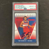 2018-19 Panini Donruss Rookie Kings #28 TROY BROWN JR. Signed Card AUTO GRADE 10 PSA RC Rookie Slabbed Wizards