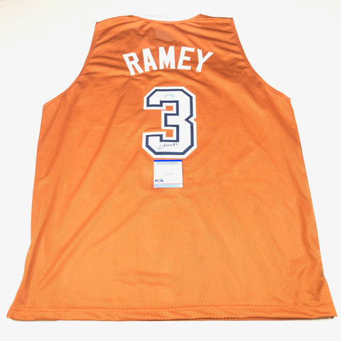 Courtney Ramey signed Jersey PSA/DNA Texas Longhorns Autographed