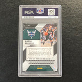 2016-17 Panini Prizm #99 Marco Belinelli Signed Card AUTO PSA Slabbed Hornets