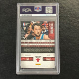 2012-13 Panini Threads #96 Marco Belinelli Signed Card AUTO PSA Slabbed Hornets