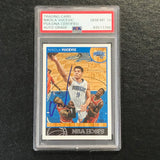 2013-14 NBA Hoops #23 Nikola Vucevic Signed Card AUTO 10 PSA Slabbed Magic