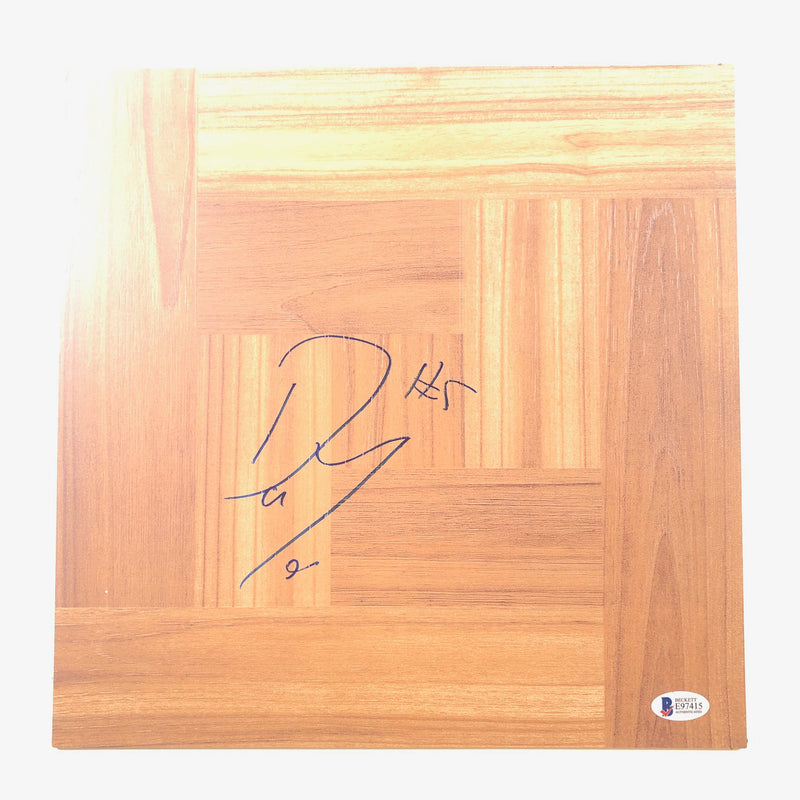 DERRYCK THORNTON Signed Floorboard BAS Beckett Autographed USC