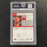 2009-10 Upper Deck Star Rookies #219 James Johnson Signed Card AUTO 10 PSA/DNA Slabbed RC Wake Forest