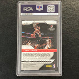 2018-19 Panini Prizm #101 Evan Turner Signed Card AUTO PSA Slabbed Trailblazers