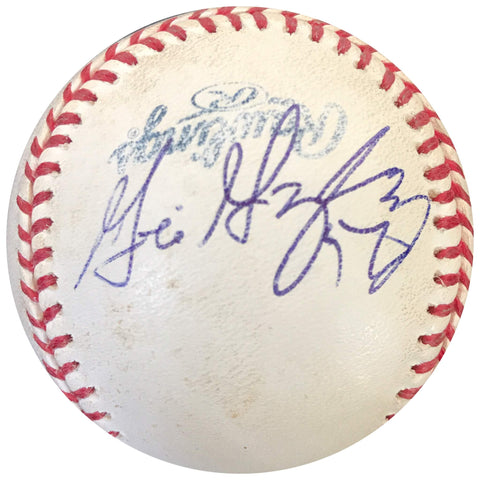 Gio Gonzalez signed baseball PSA/DNA Milwaukee Brewers autographed