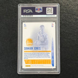 2016-17 Panini Prestige #177 Damian Jones Signed Card AUTO PSA/DNA Slabbed GSW RC