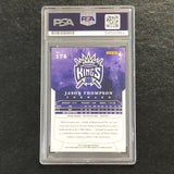 2012-13 Panini Brilliance #174 Jason Thompson Signed Card AUTO 10 PSA Slabbed Kings