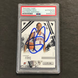 2009-10 Panini Rookies & Stars #79 Channing Frye Signed Card AUTO PSA Slabbed Suns