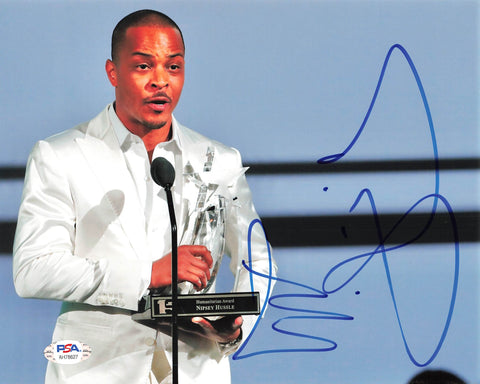 T.I. Clifford Harris signed 8x10 photo PSA/DNA Autographed Rapper