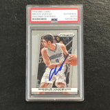 2013-14 Panini Prizm #125 Nikola Vucevic Signed Card AUTO PSA Slabbed Magic