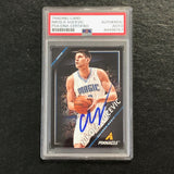 2013-14 Pinnacle Basketball #196 Nikola Vucevic Signed Card AUTO PSA Slabbed Magic