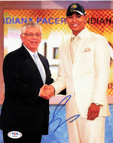 Jerryd Bayless signed 8x10 photo PSA/DNA Indiana Pacers Autographed