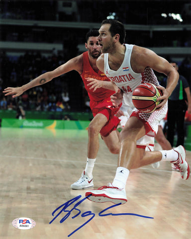Bojan Bogdanovic signed 8x10 photo PSA/DNA Croatia Autographed Nets