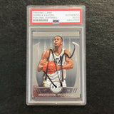 2013-14 Totally Certified #111 Derrick Favors Signed Card AUTO PSA Slabbed Jazz