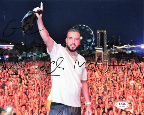 French Montana signed 8x10 photo PSA/DNA Autographed Rapper