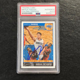 2013-14 NBA Hoops #23 Nikola Vucevic Signed Card AUTO PSA Slabbed Magic