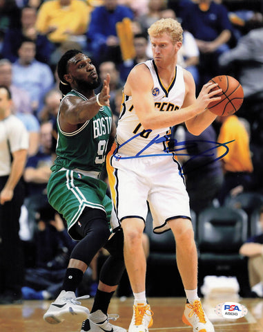 Chase Budinger signed 8x10 photo PSA/DNA Indiana Pacers Autographed