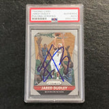 2015-16 Panini Prizm #215 Jared Dudley Signed Card AUTO PSA Slabbed Wizards