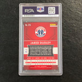 2015-16 Panini Prizm #215 Jared Dudley Signed Card AUTO PSA Slabbed Wizards