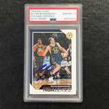 2018-19 NBA Hoops #172 Bojan Bogdanovic Signed Card AUTO 10 PSA Slabbed Pacers